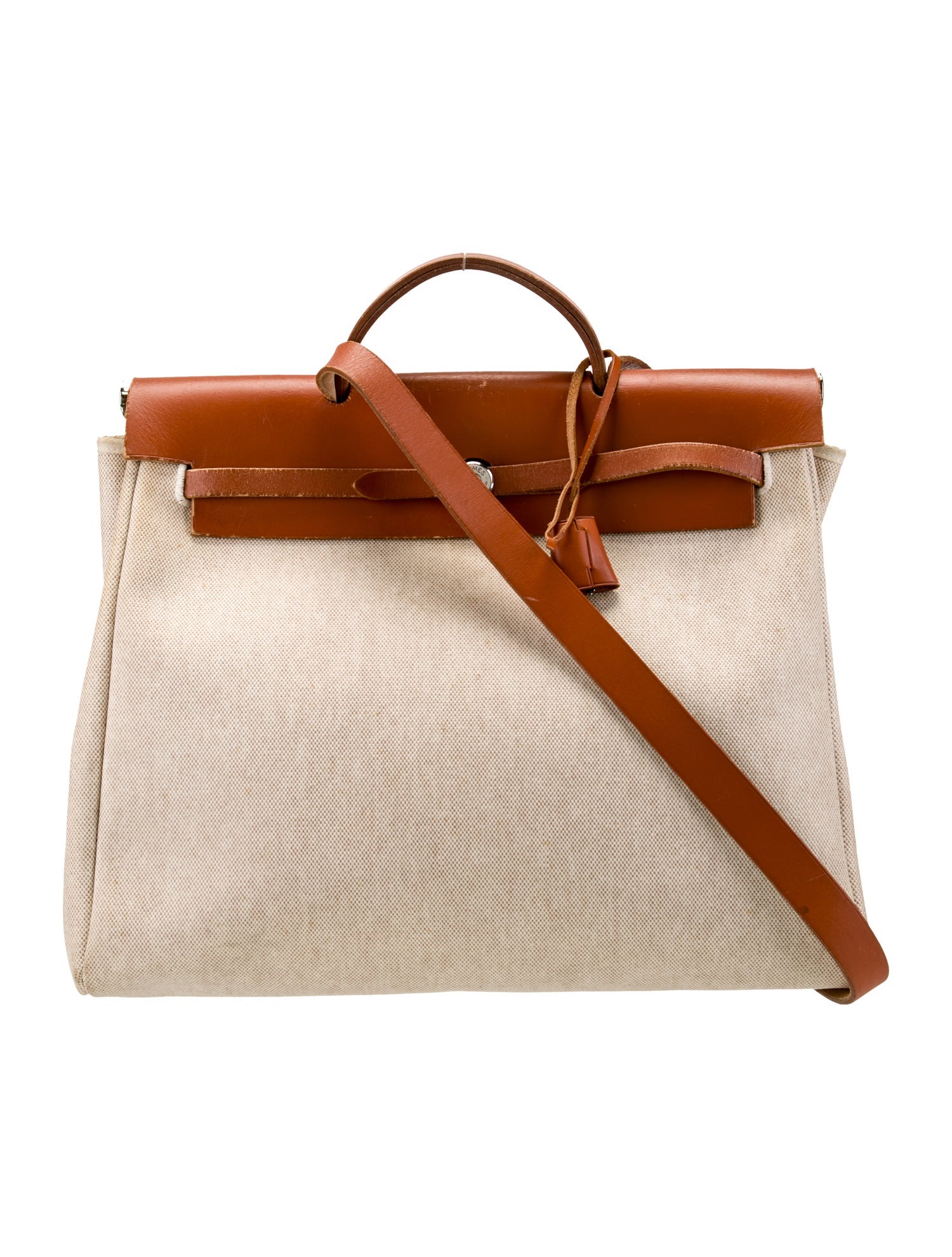 Hermès Toile H & Vache Hunter Herbag 39