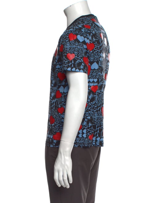 Hermès Floral Print Crew Neck T-Shirt