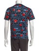 Hermès Floral Print Crew Neck T-Shirt