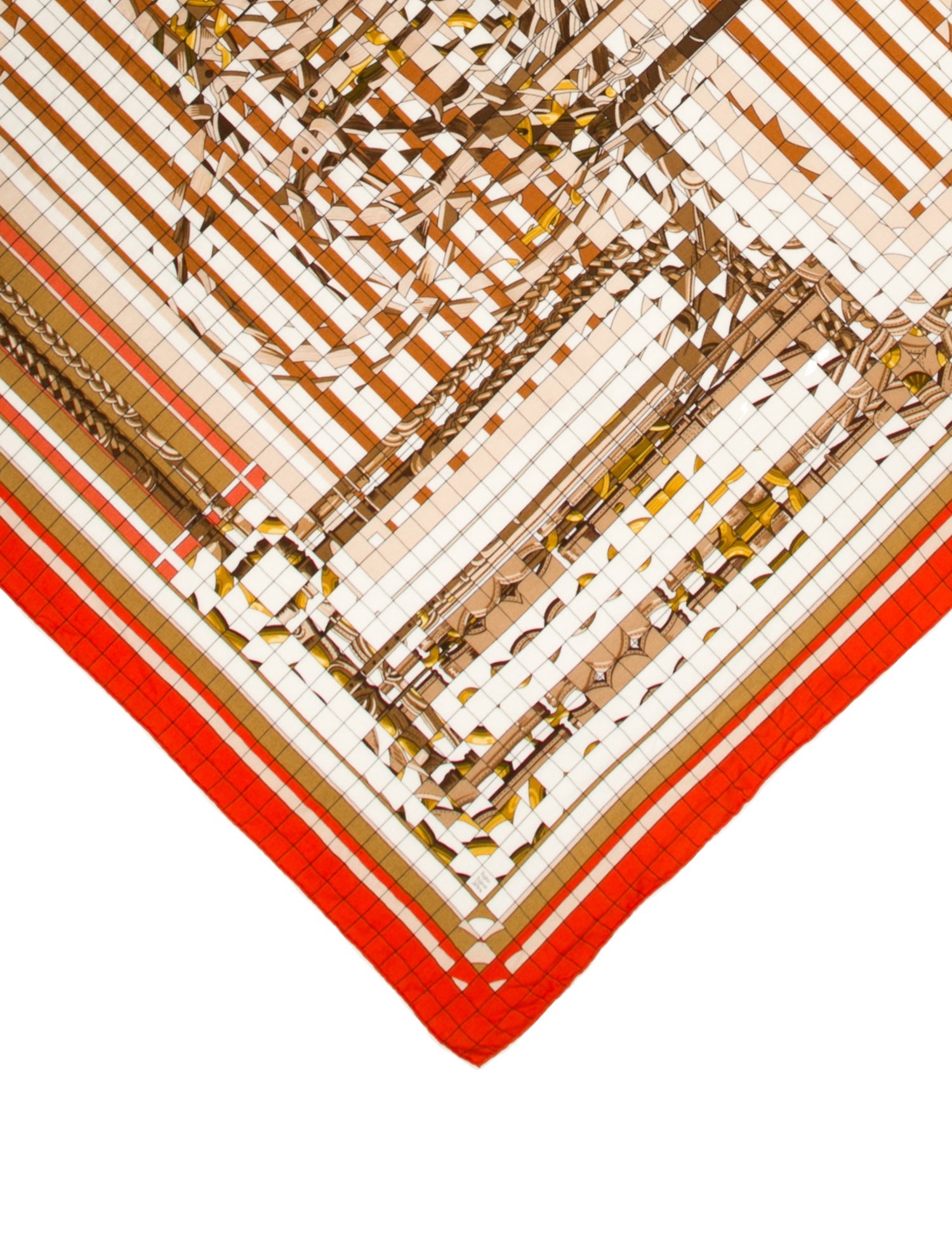 Hermès Coaching DeJa-Vu Cashmere Shawl