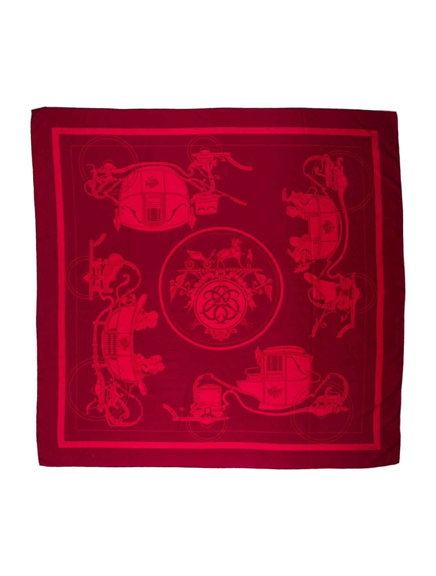 Hermès Ex-Libris Cashmere Shawl