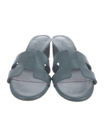 Hermès Oasis Leather Slides