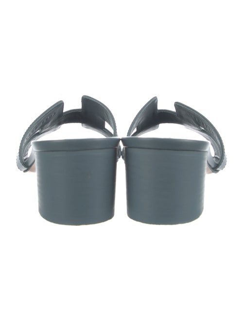 Hermès Oasis Leather Slides