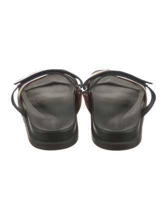 Hermès Chypre Leather Slides