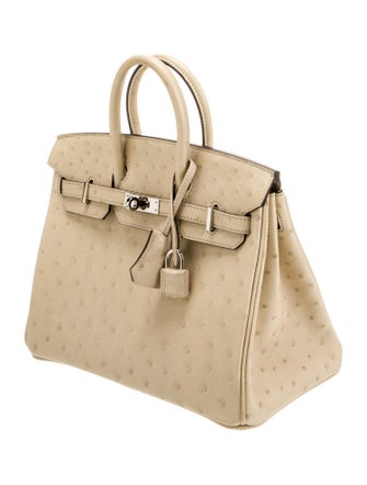 Hermès Ostrich Birkin 25