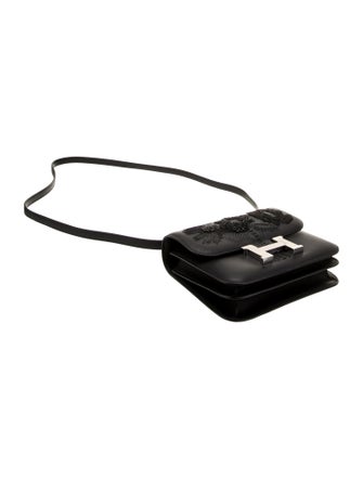 Hermès 2024 Swift Dancing Flowers Mini Constance 18