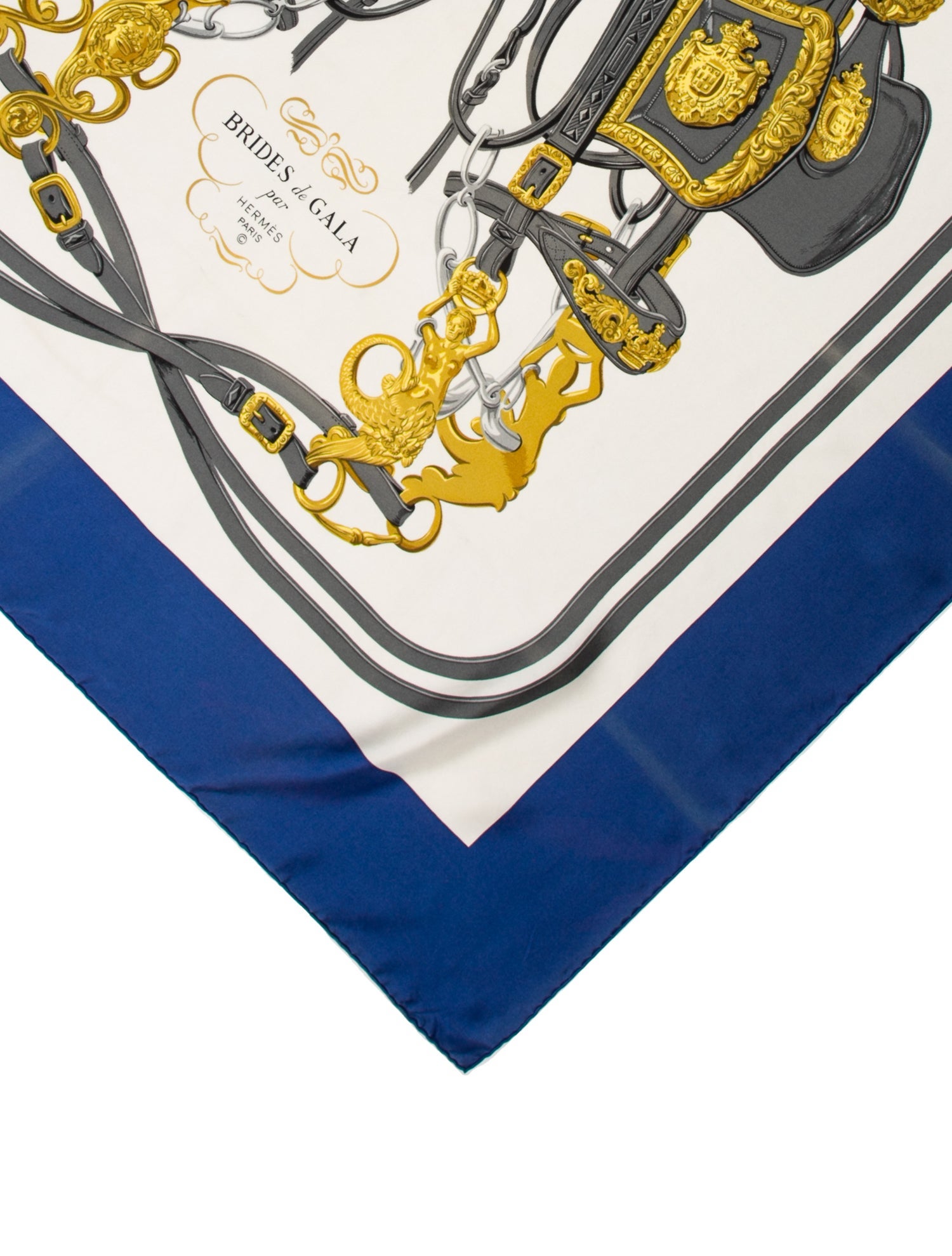 Hermès Brides de Gala Silk Scarf