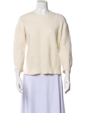 Hermès Knitwear Virgin Wool Crew Neck Sweater Us6, Fr38 | M