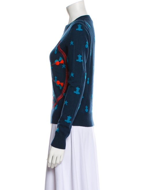 Hermès Printed Crew Neck Sweater