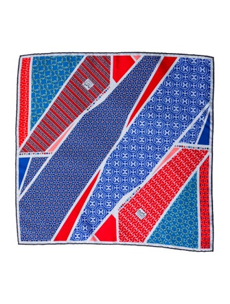 Hermès Carre en Cravates Pocket Square
