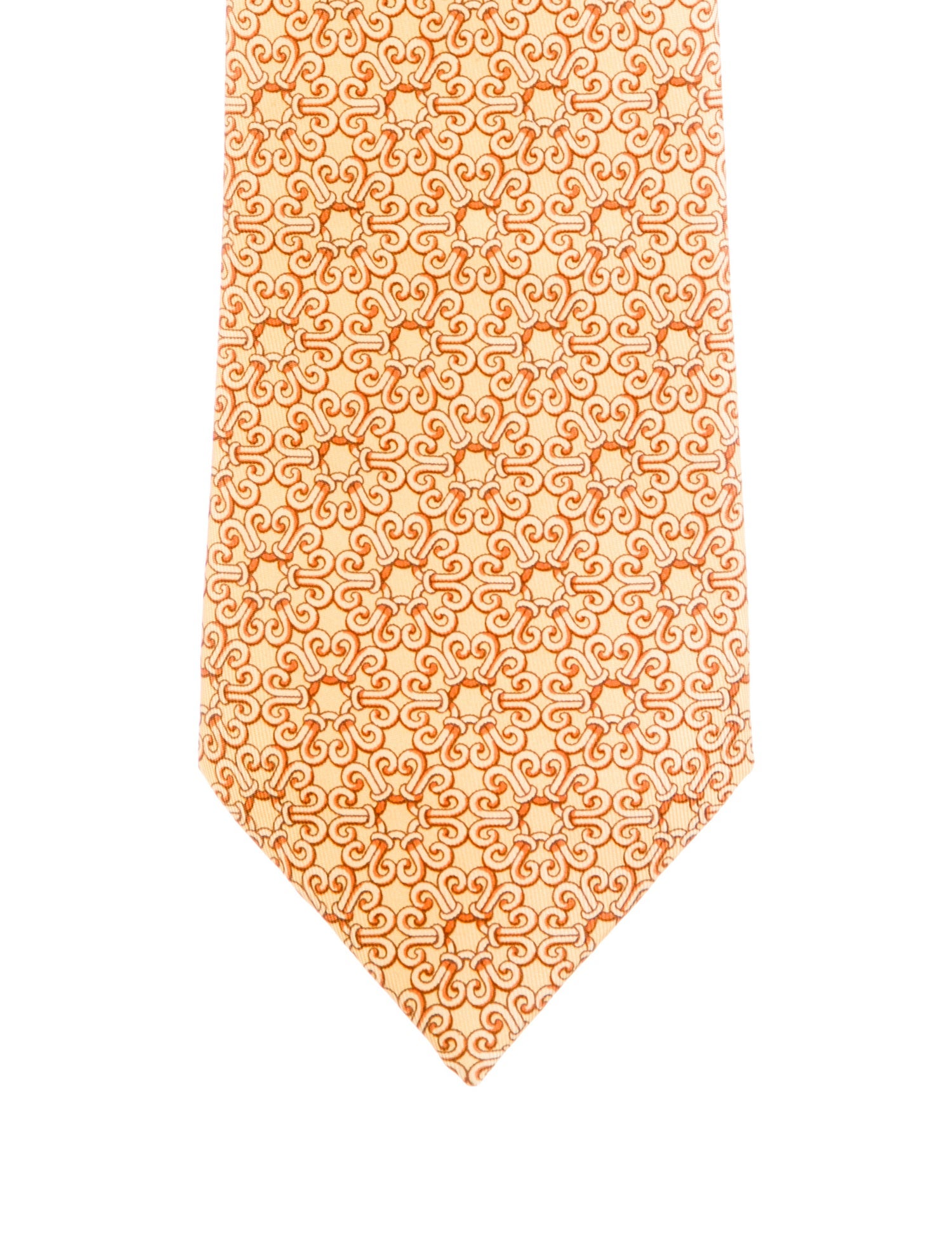Hermès  Hermès Silk Pattern Tie