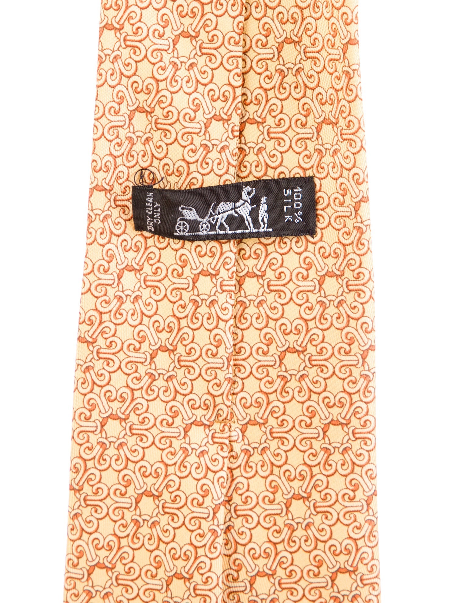 Hermès  Hermès Silk Pattern Tie