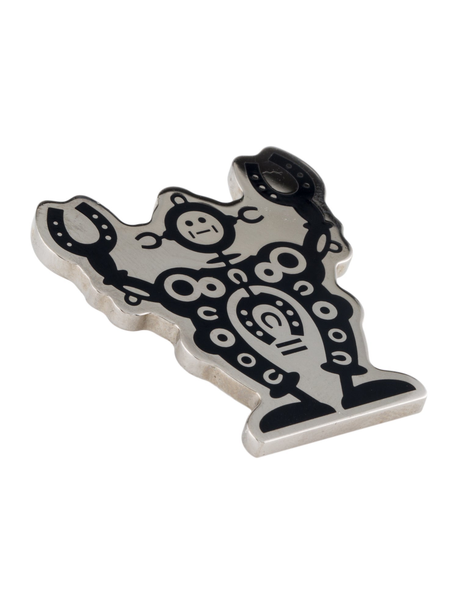 Hermès Hello Mr Farrier Pin Badge