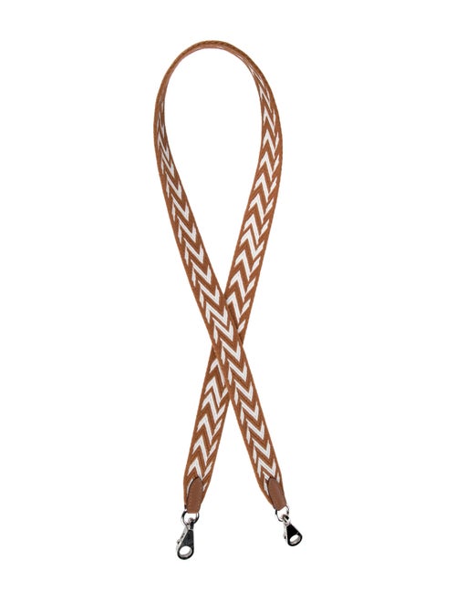 Hermès Toile Sangle Zig Zag 25mm Shoulder Strap