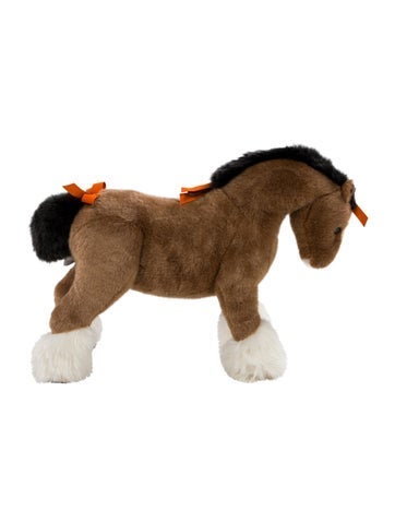 Hermès Decorative Accents Large Cheval Hermy Plush