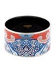 Hermès Enamel Extra Wide Bangle Bracelet