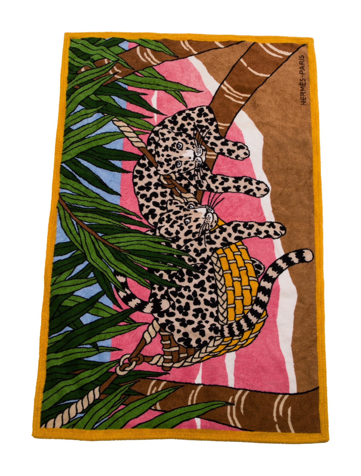Hermès Jin et Leo Beach Towel