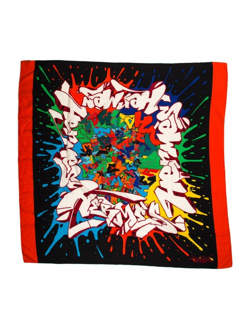 Hermès Graff Graffiti Cashmere Shawl
