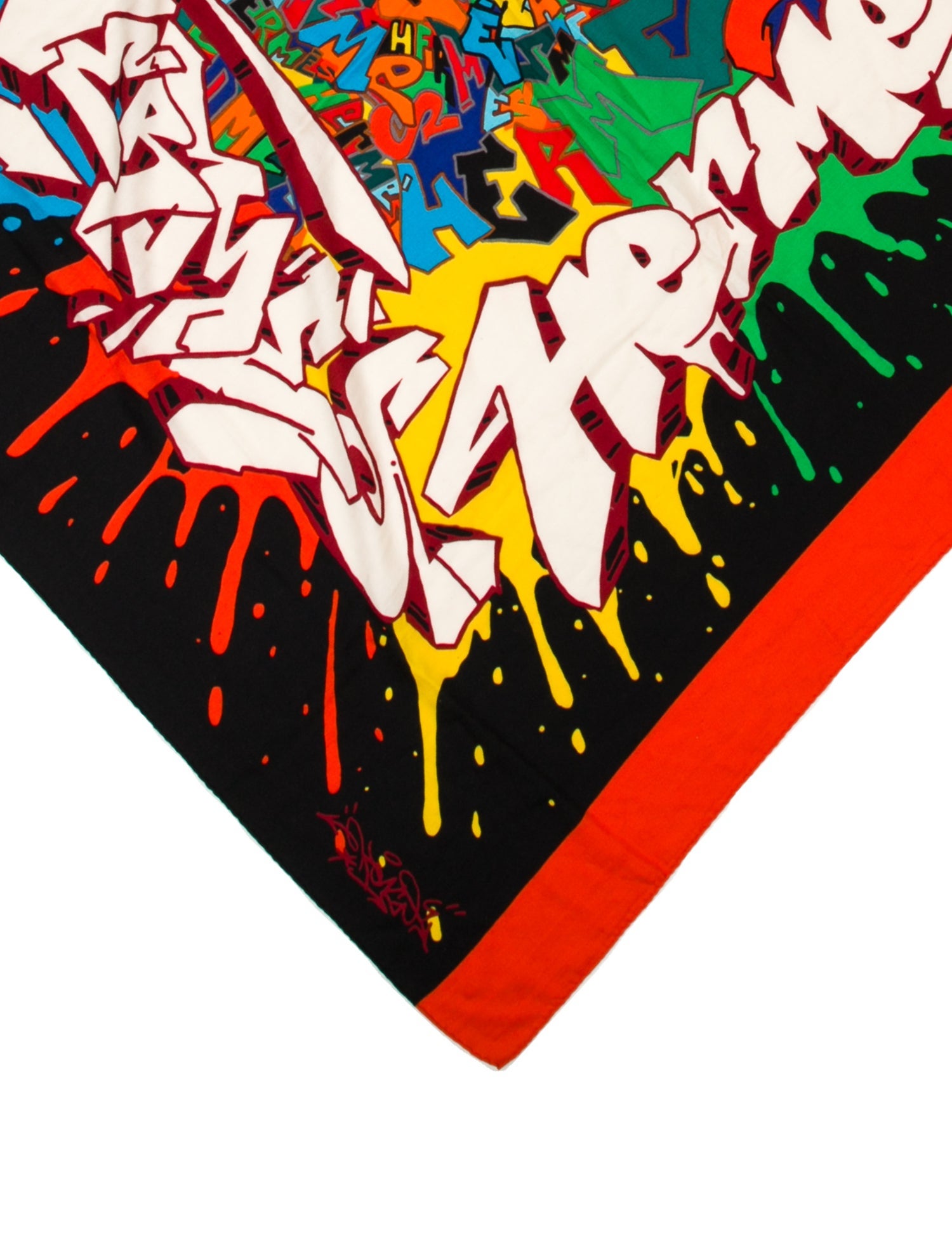 Hermès Graff Graffiti Cashmere Shawl