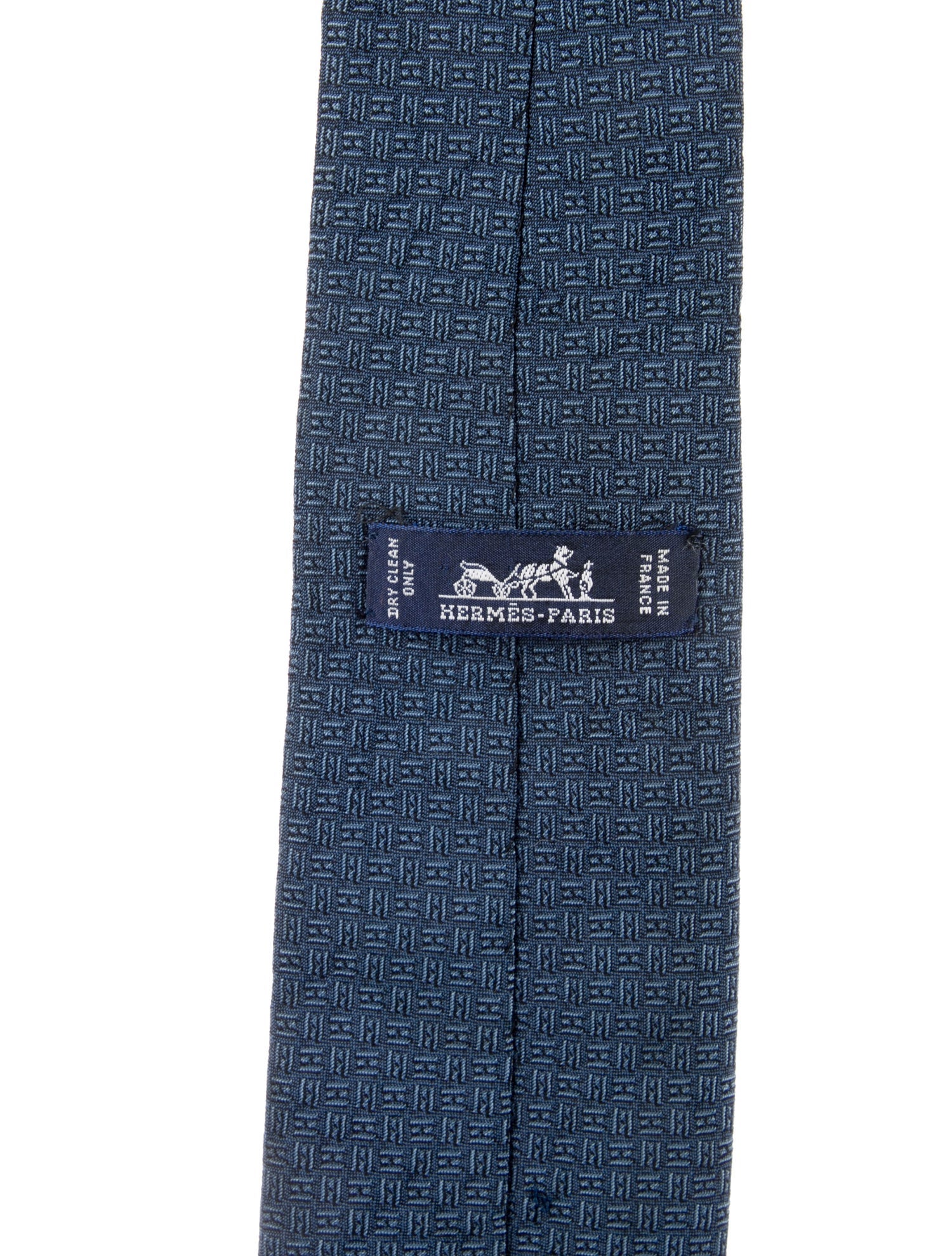 Hermès Silk Patterned Tie