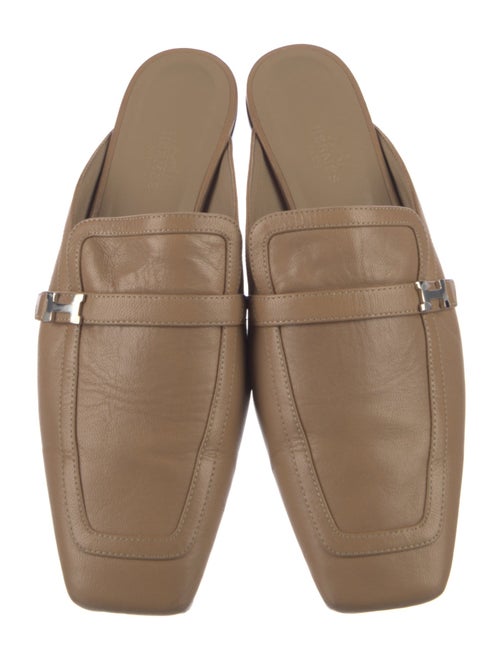 Hermès Groupie Leather Mules
