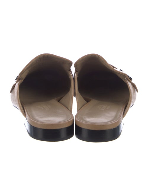 Hermès Groupie Leather Mules