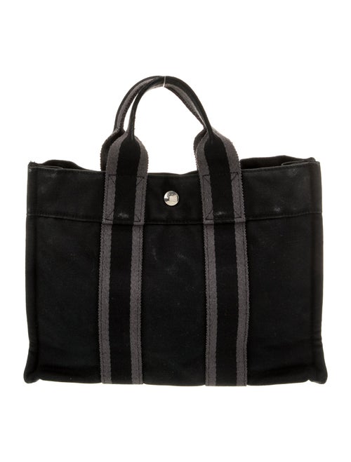 Hermès Toile Fourre-Tout PM