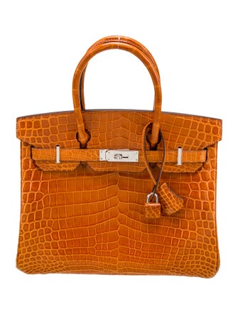 Hermès Shiny Niloticus Crocodile Birkin 30