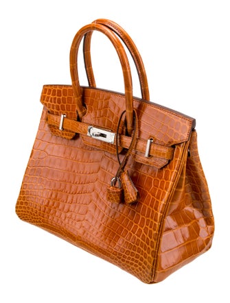 Hermès Shiny Niloticus Crocodile Birkin 30
