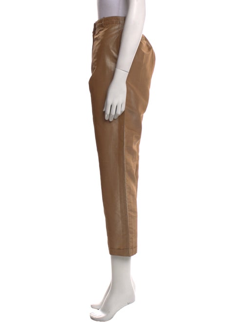 Hermès Silk Straight Leg Pants