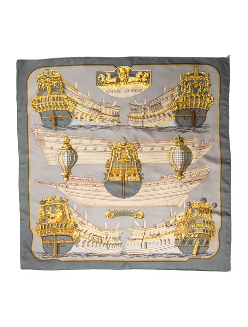Hermès Grande Marine Silk Scarf