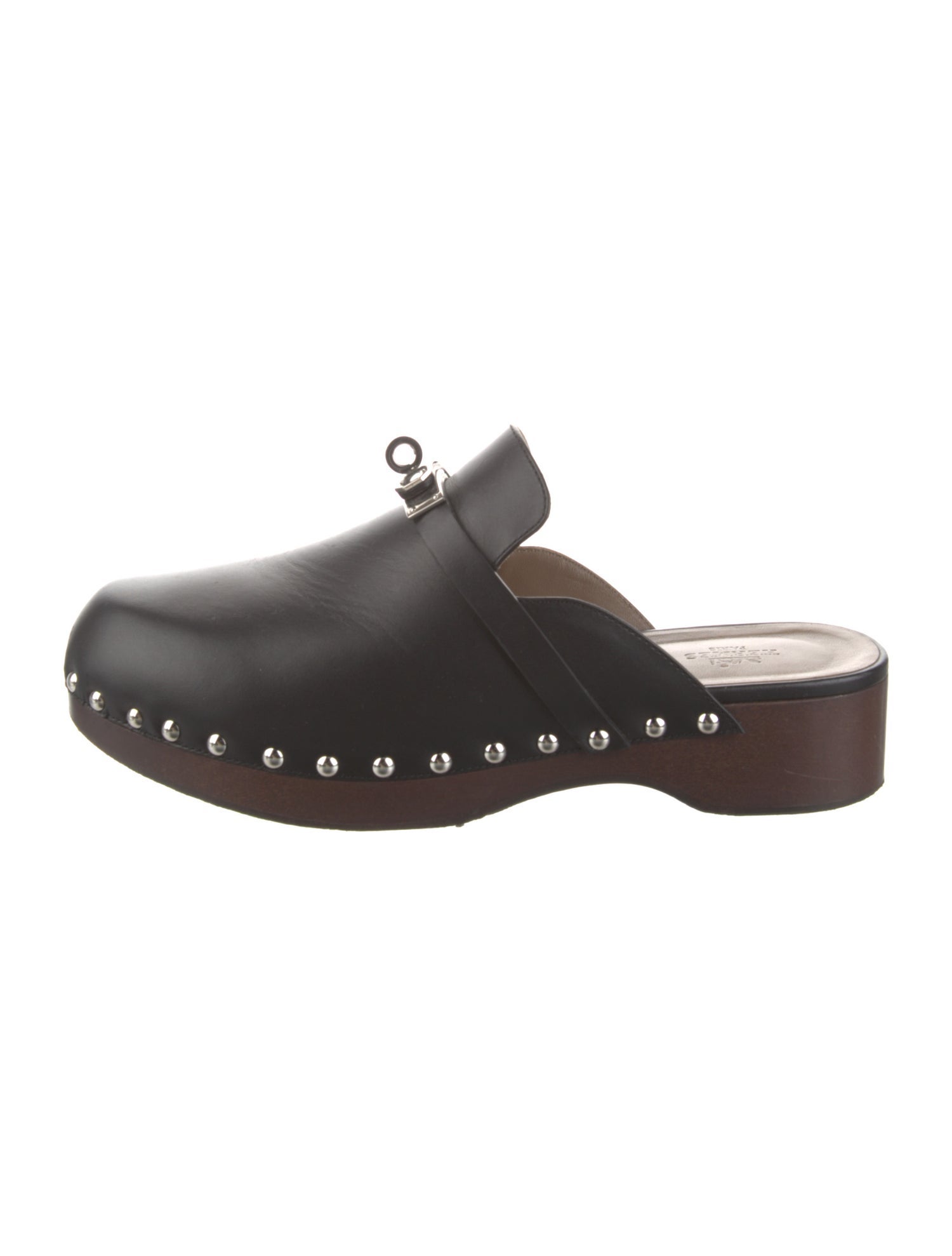 Hermès Carlotta Leather Mules