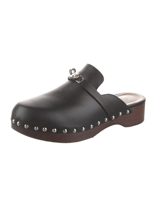 Hermès Carlotta Leather Mules