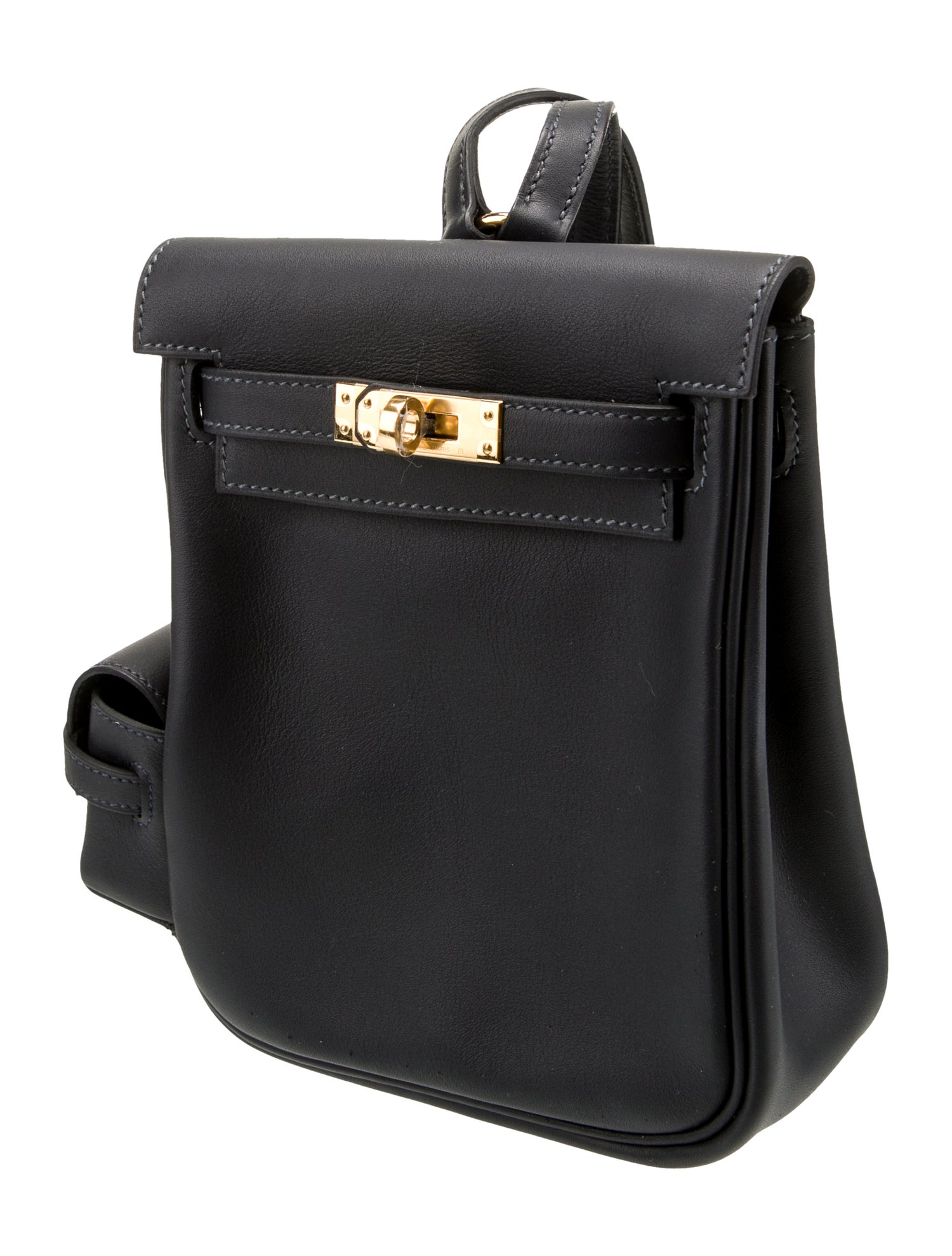 Hermès 2024 Swift Kelly Jump Backpack - Black Backpacks, Handbags ...