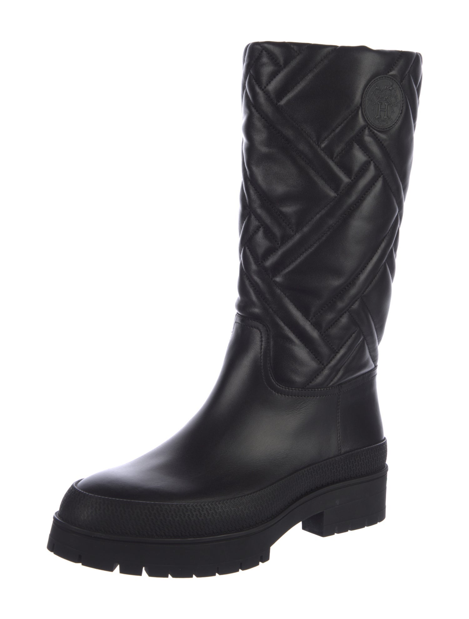 Hermès Fuji Leather Boots