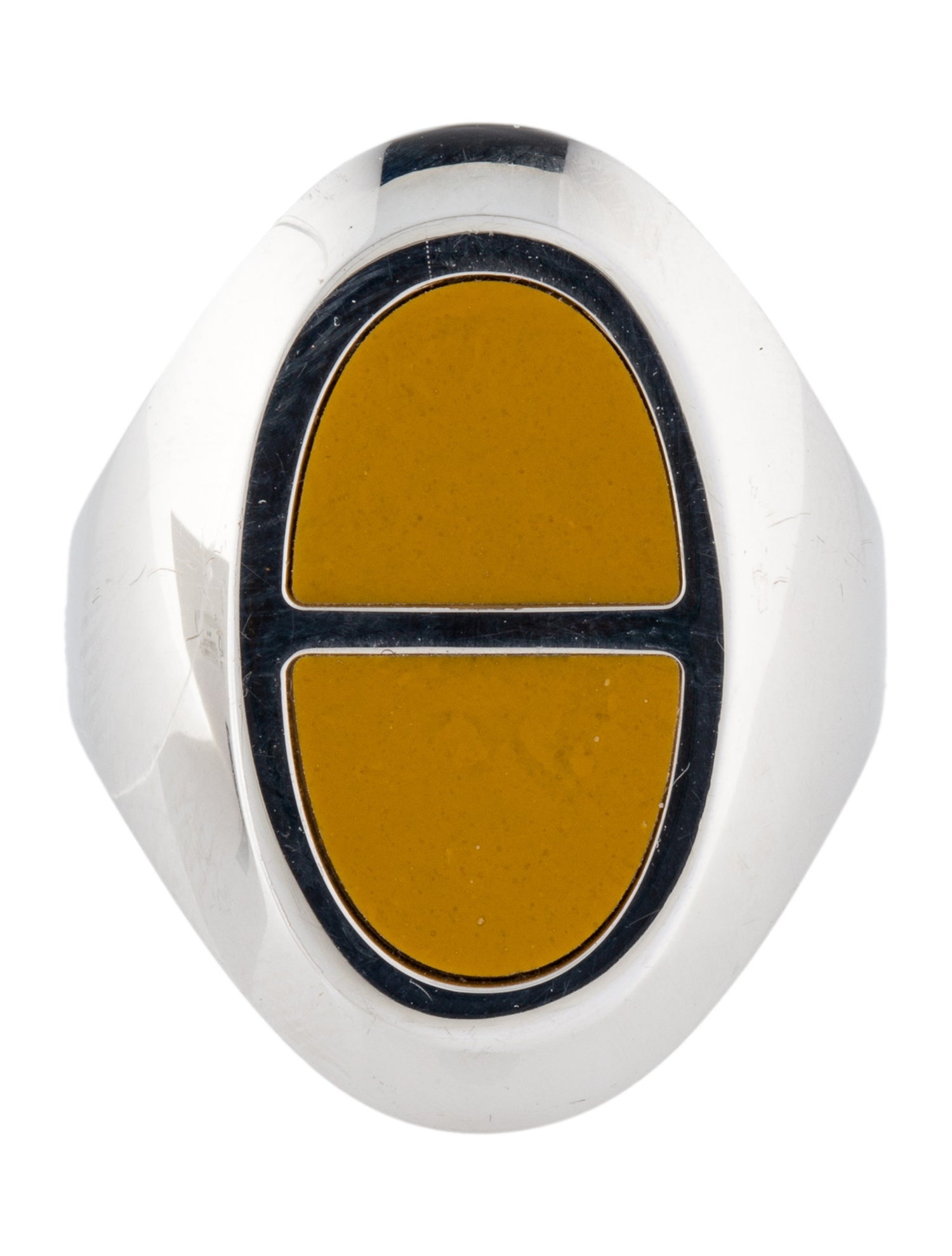 Hermès Jasper Chaîne d'Ancre Verso Ring