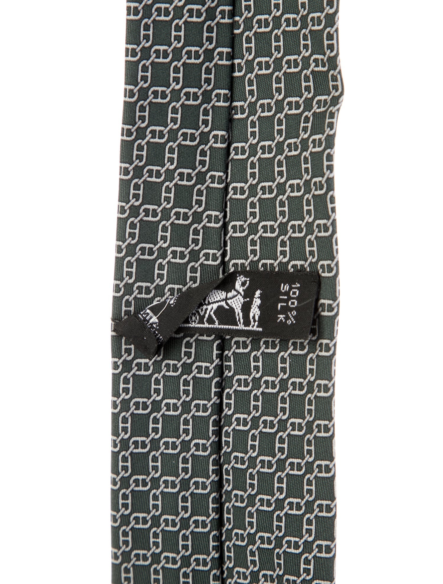 Hermès Silk Patterned Tie