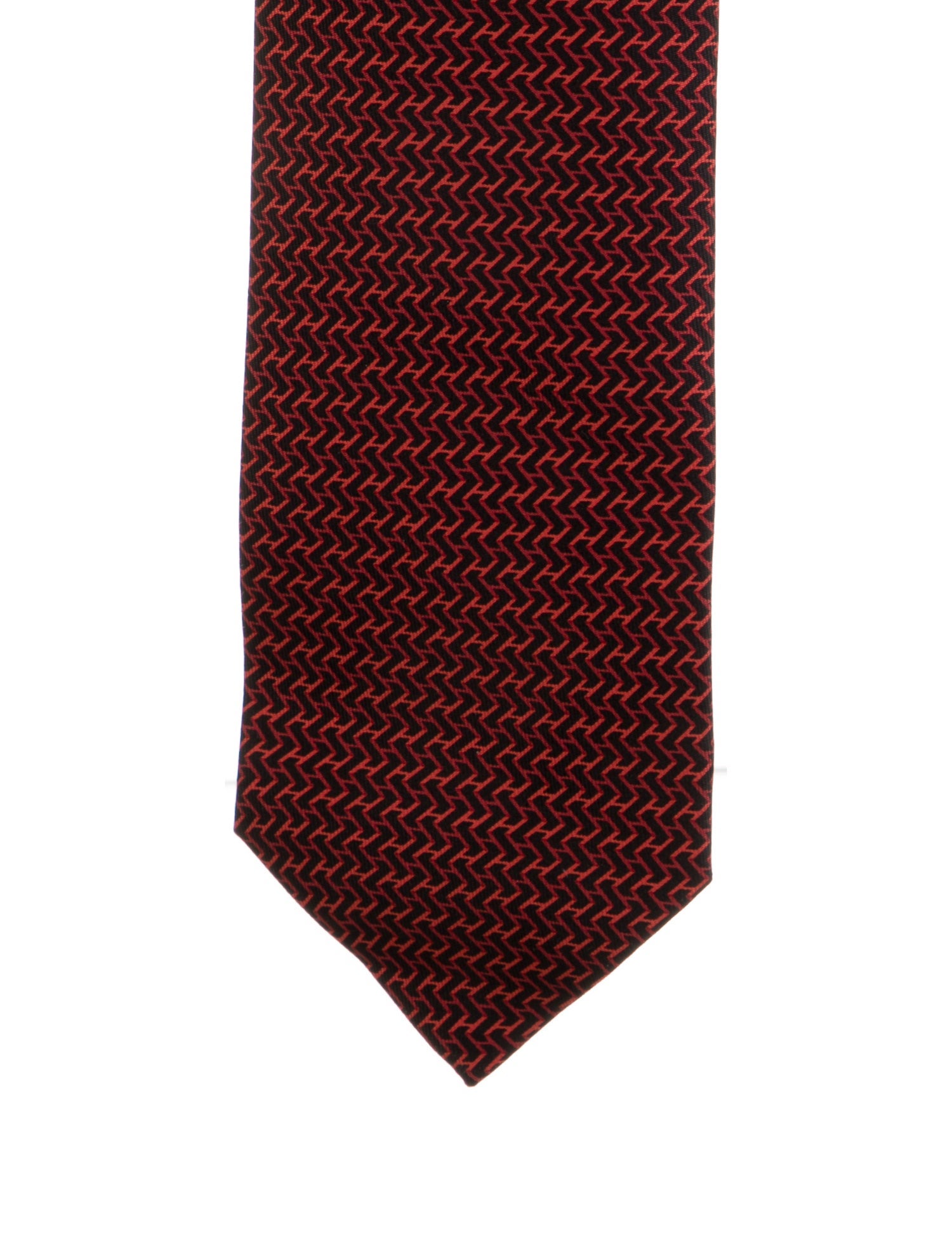 Hermès Silk Patterned Tie