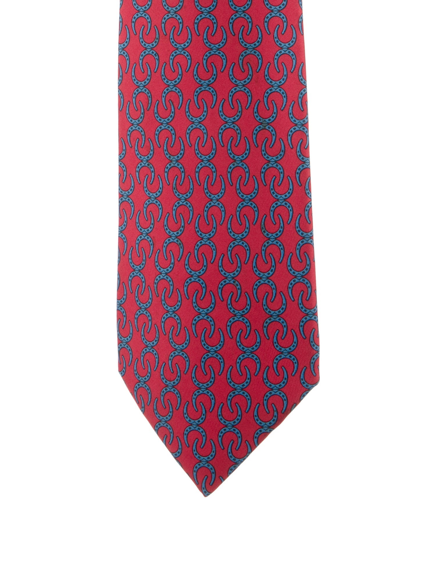 Hermès Silk Patterned Tie