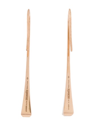 Hermès 18K Clou de Forge Earrings