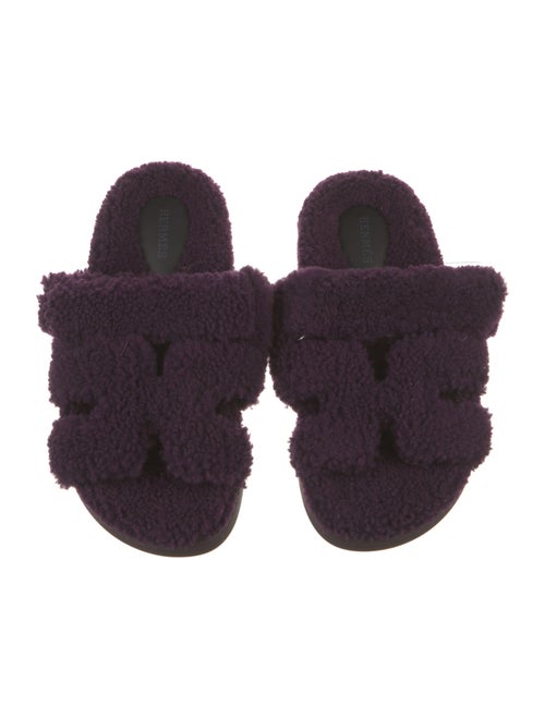 Hermès Chypre H Logo Slingback Sandals