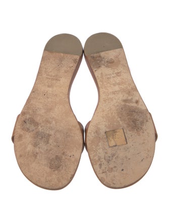 Hermès Lisboa Leather Slides