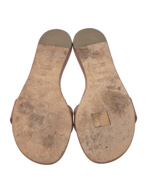 Hermès Lisboa Leather Slides