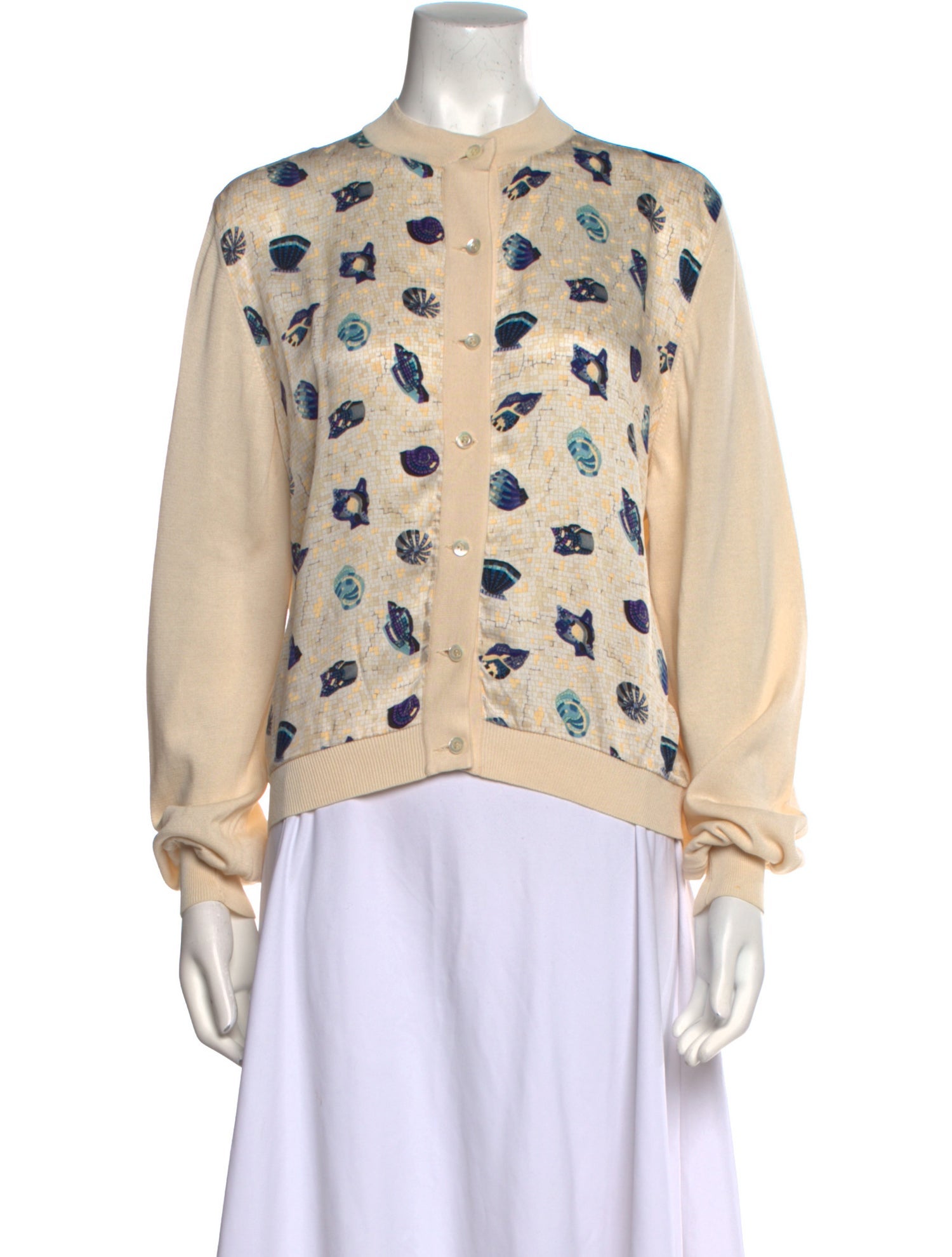 Hermès Silk Printed Sweater