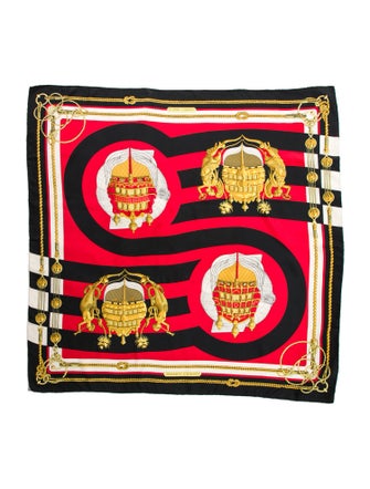 Hermès Chateaux D' Arriere Silk Scarf