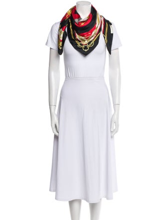 Hermès Chateaux D' Arriere Silk Scarf