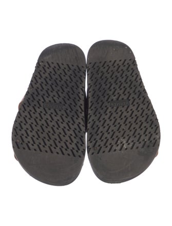 Hermès Chypre Leather Slides