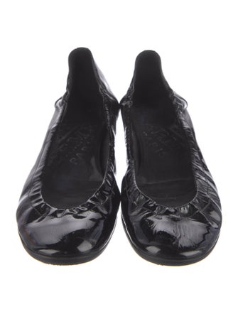 Hermès Patent Leather Ballet Flats