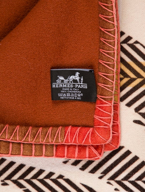 Hermès Tigre Altai Cashmere Throw Blanket