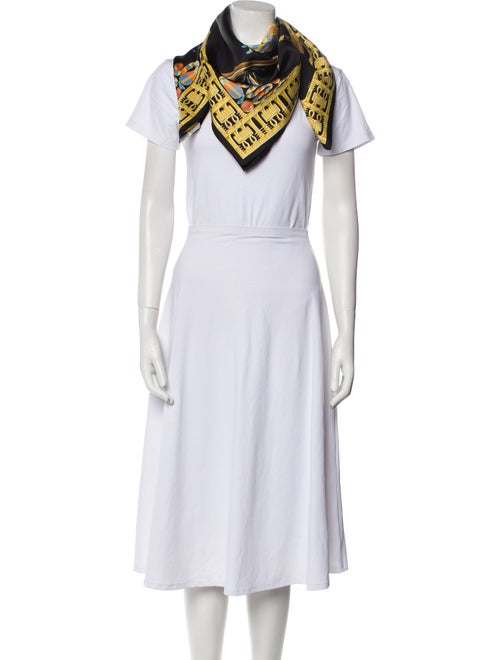 Hermès Tutankhamun Silk Scarf